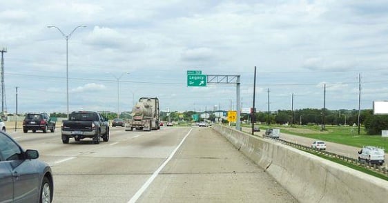 Location photo for K Ave near Spring Creek at US 75 E MB (Plano)