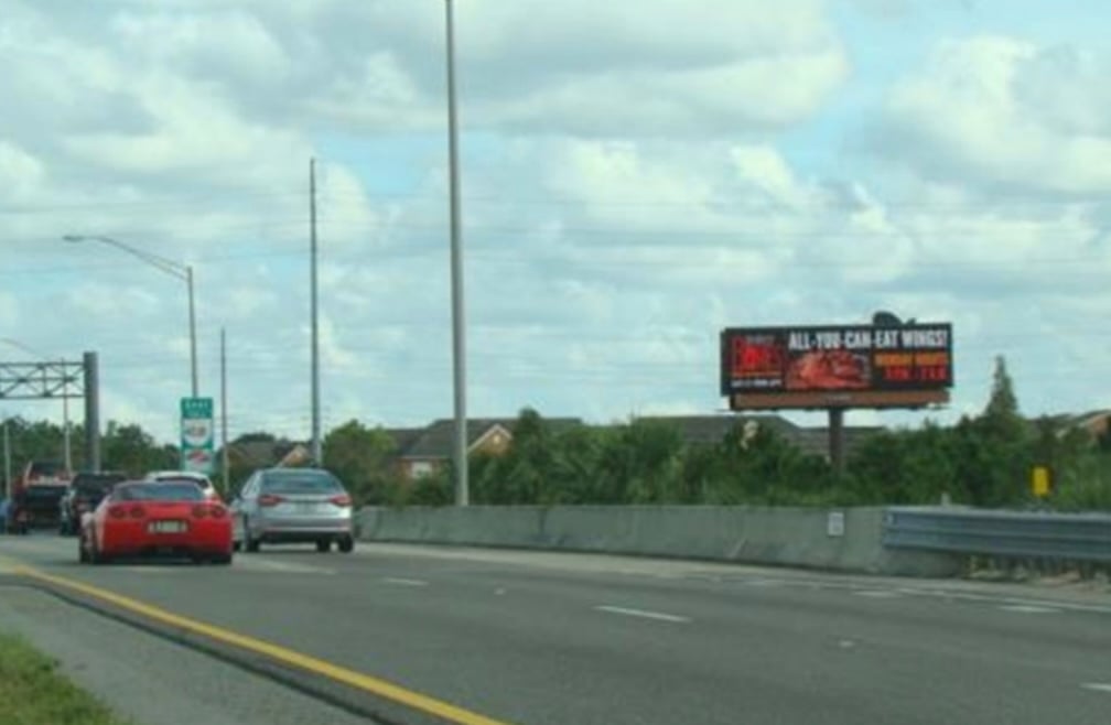 East-West Expressway (408) 0.5 mi w/o Alafaya Trail - S/S, E/B Media