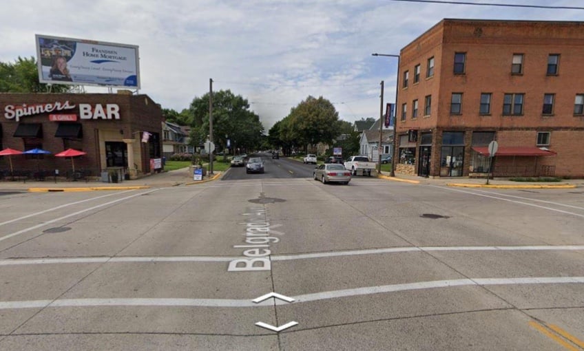 Belgrade Ave. 0.2 mi W/O US 169 SS F/E Media