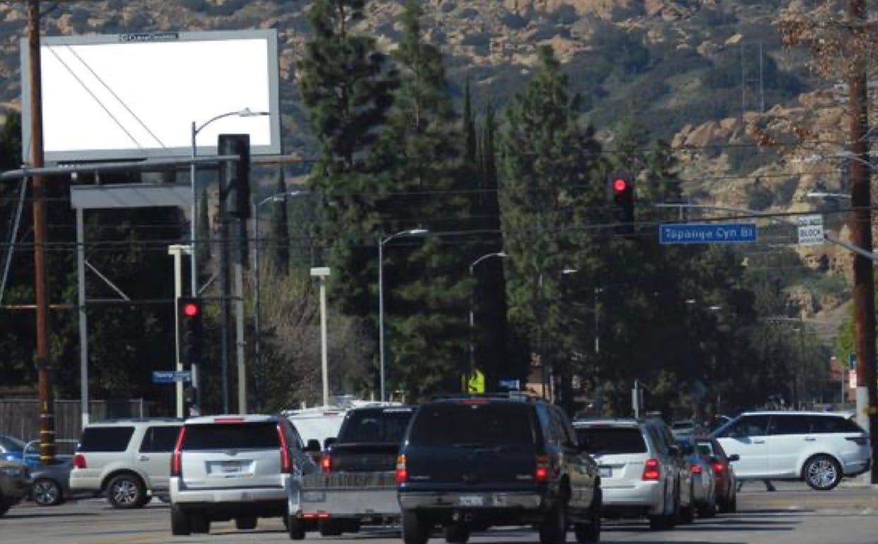 Location photo for CA-27 near Devonshire / Topanga Canyon, Chatsworth (Los Angeles)