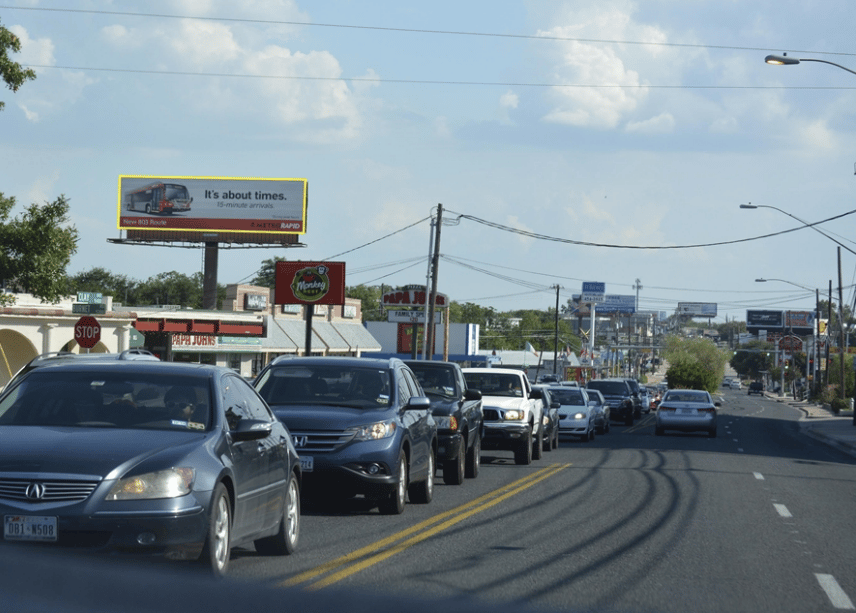 Location photo for Burnet Rd near North Loop Station (NB), Brentwood (Austin)