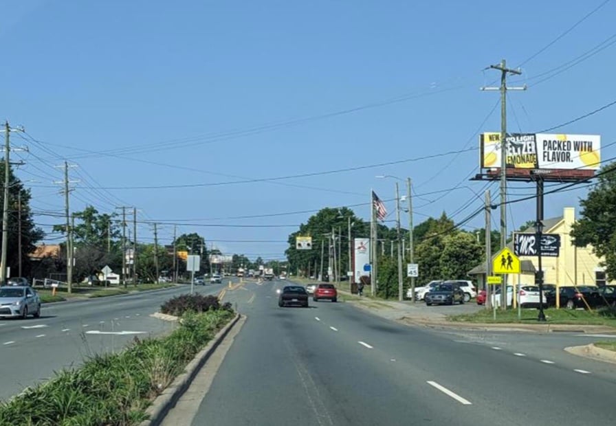 Location photo for N Tryon St near Tryon St & Northchase Dr, Hidden Valley (Charlotte)