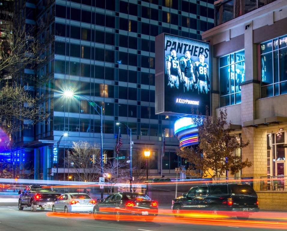 Location photo for S College St near Queen City Quarter, Charlotte center city (Charlotte)