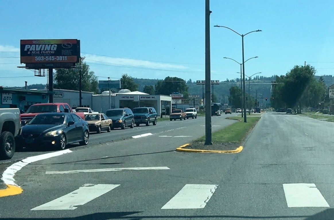 Location photo for Oregon Wy near Beech & 15th, Industrial Way (Longview)