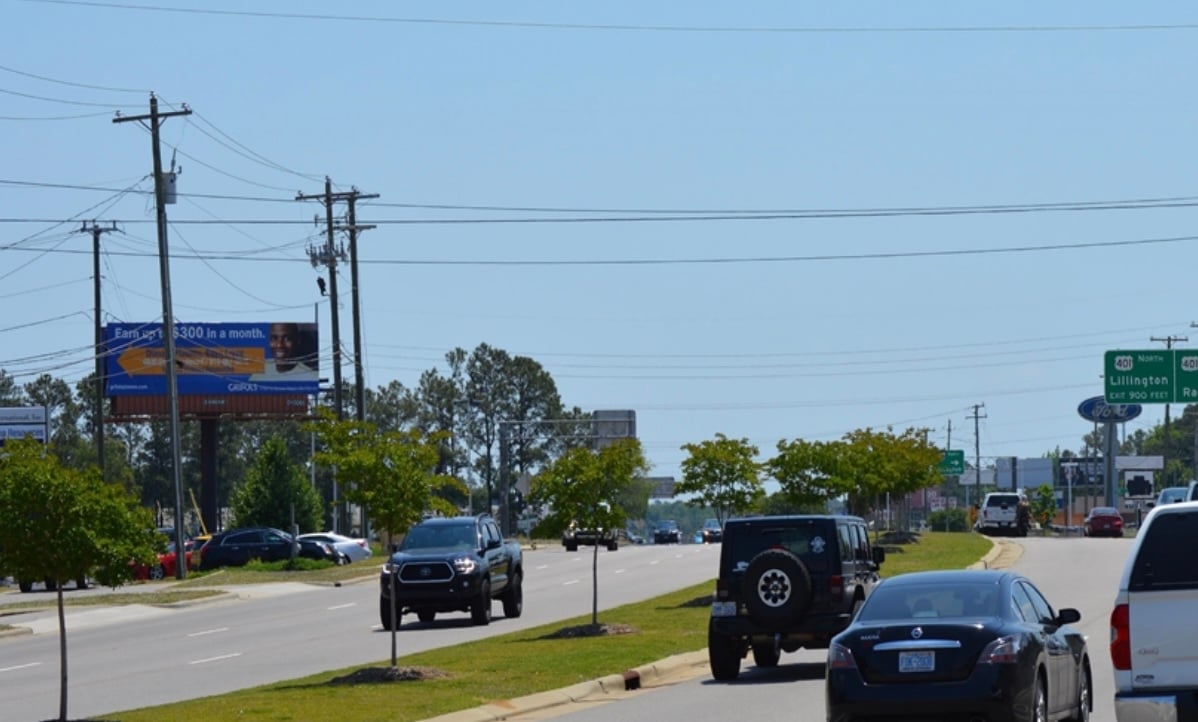 Location photo for Bragg Blvd near Bragg Blvd/401 By pass ramp, Terry Sanford (Fayetteville)