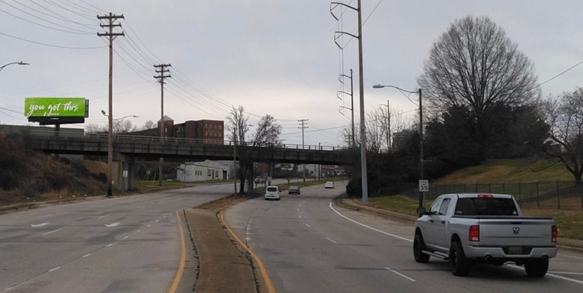 Location photo for Sr1725 near Cherry Street & Northwest Boulevard (Winston-Salem)