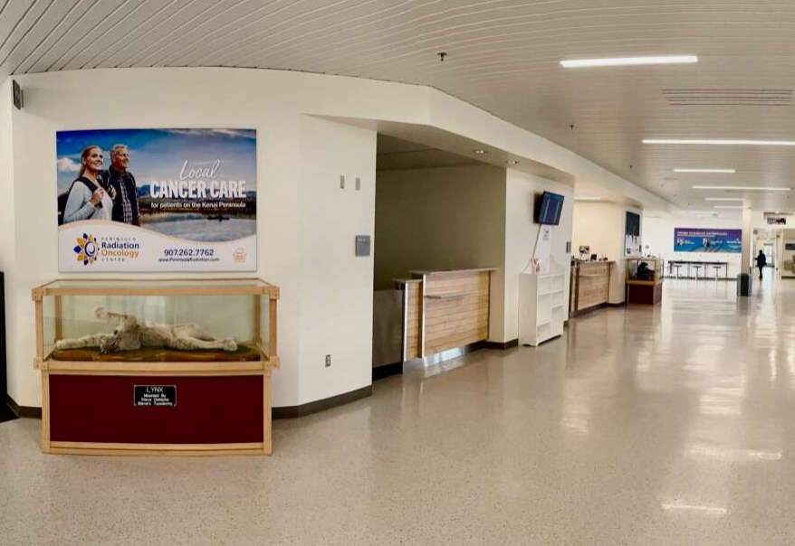 Static at Arrivals, Kenai Municipal Airport