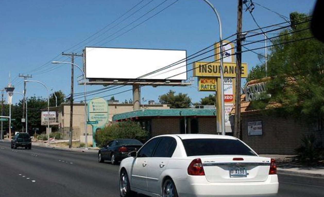 Location photo for E Sahara Ave near WB Sahara before Burnham, Downtown South (Las Vegas)