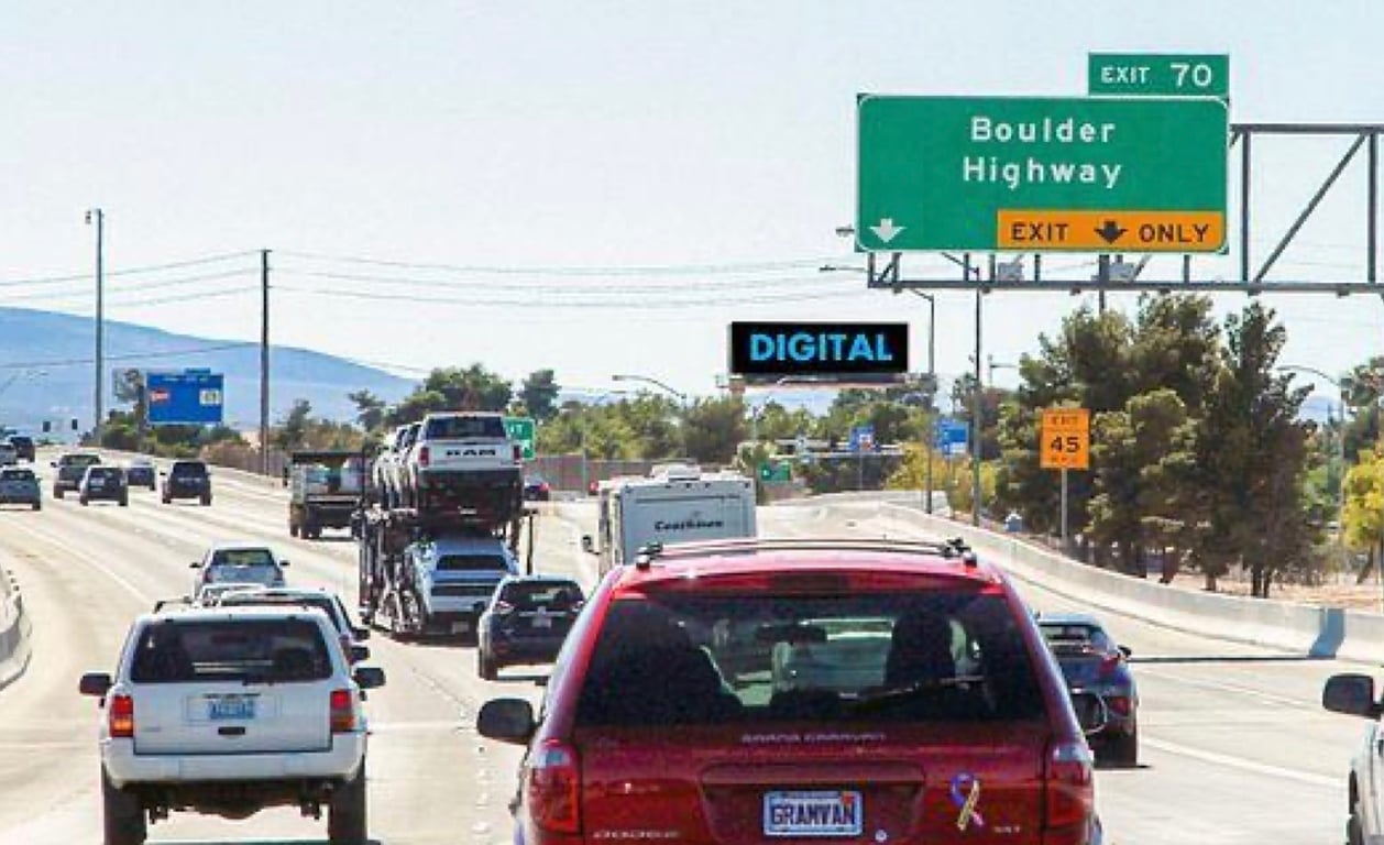 Location photo for S Sandhill Rd near EB Desert Inn after Sandhill (Las Vegas)