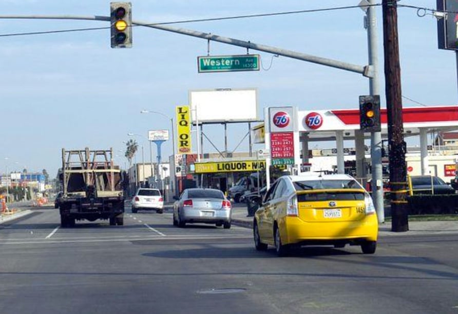 Location photo for Rosecrans Ave near Rosecrans / Western (Gardena)