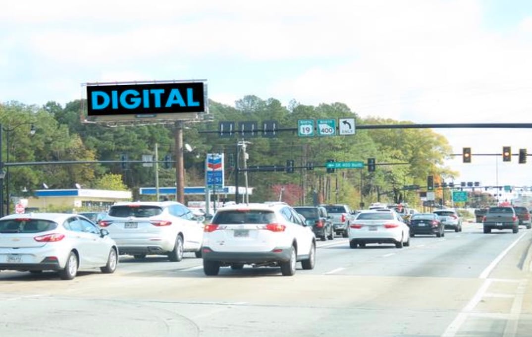 Location photo for Holcomb Bridge Rd near Market Way @ Holcomb Bridge Rd (Roswell)