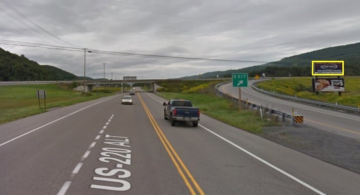 RT 220 2.7 MI N/O PORT MATILDA O/B UPPER Media