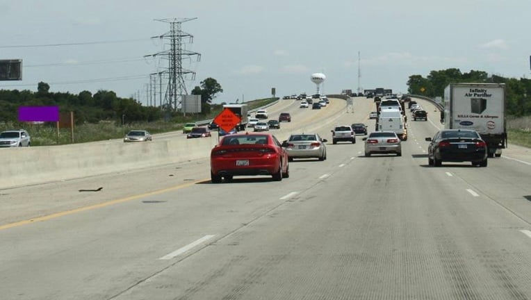 I-96 Fwy .8 mi W/O Novi Rd., N/S F/W Media