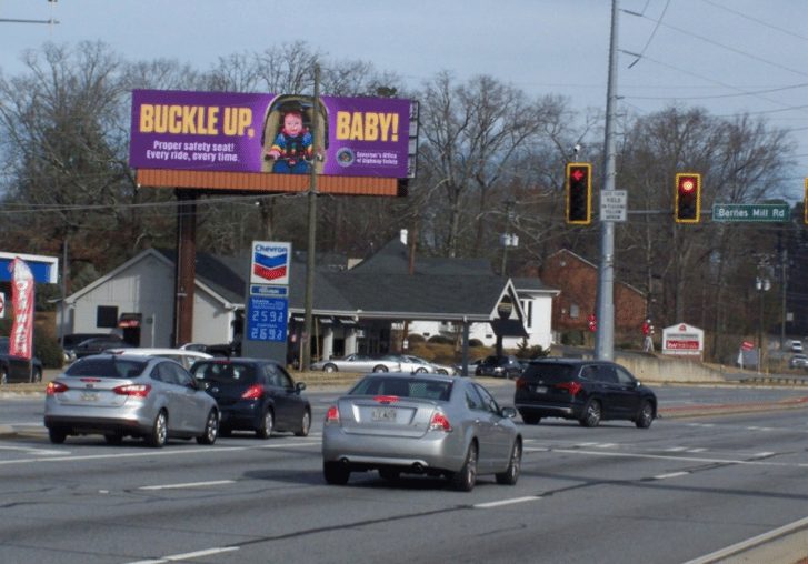 Location photo for Roswell Rd near Eastlake Plaza (Marietta)