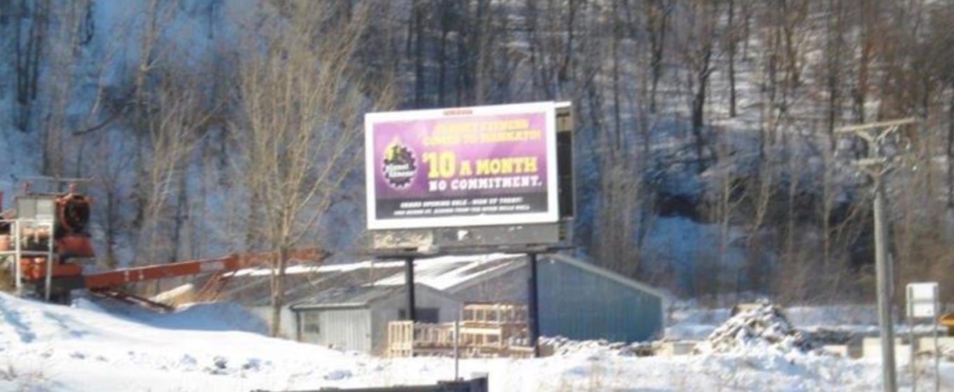 US 169 0.2 mi N/O US 14 WS F/S Media