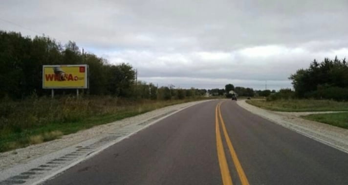 US 30 5.3 mi W/O CR R18 NS F/W Media