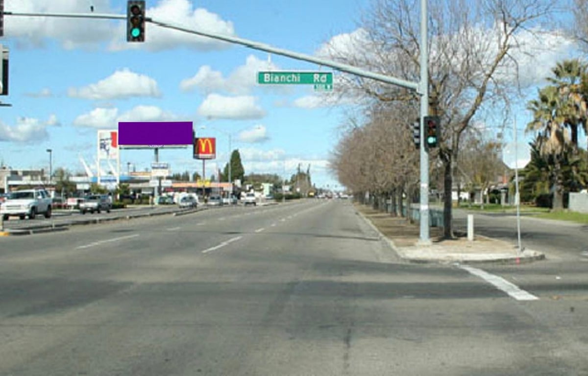 Location photo for Pacific Ave near Pacific Av & March FS/Sb, Pacific (Stockton)