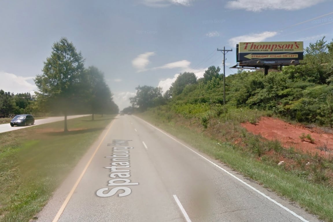 US 29 Spartanburg Hwy .8 mi. N/O I-85, ES, NB RHR, S/F, Spartanburg, SC Media