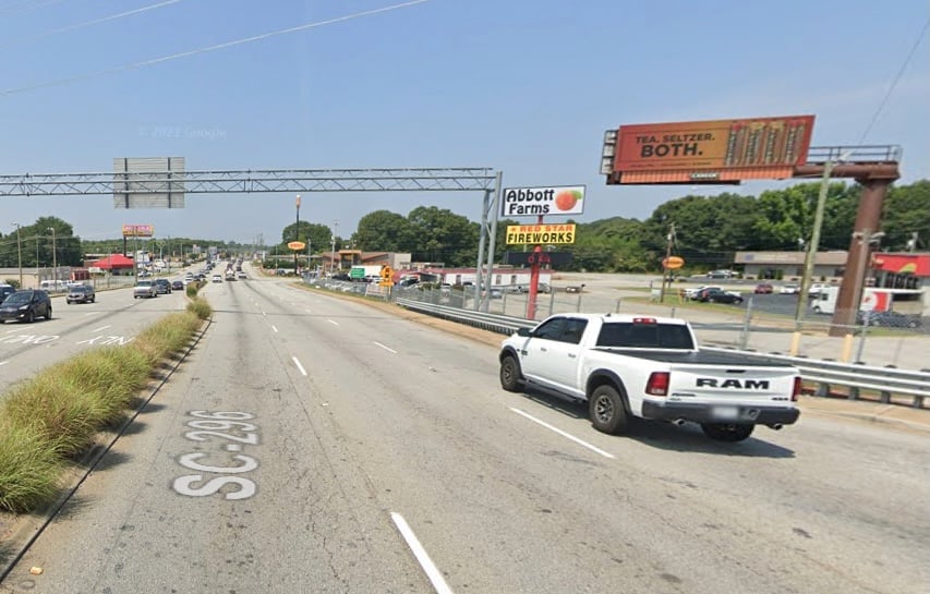 HWY 296 (REIDVILLE RD) 350' E/O S BLACKSTOCK RD NS Media