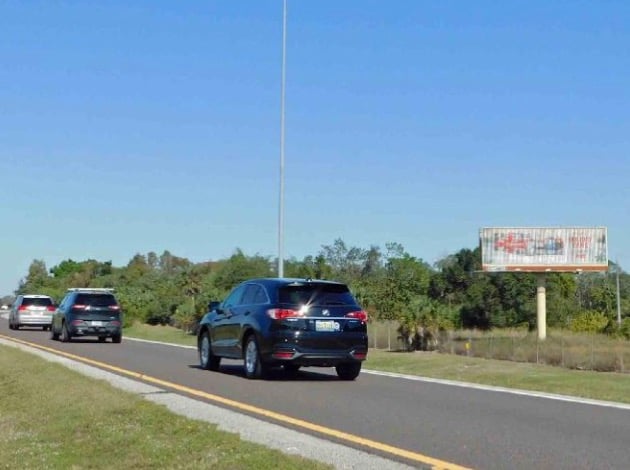 I-75, .1 mile north of exit 116 Media