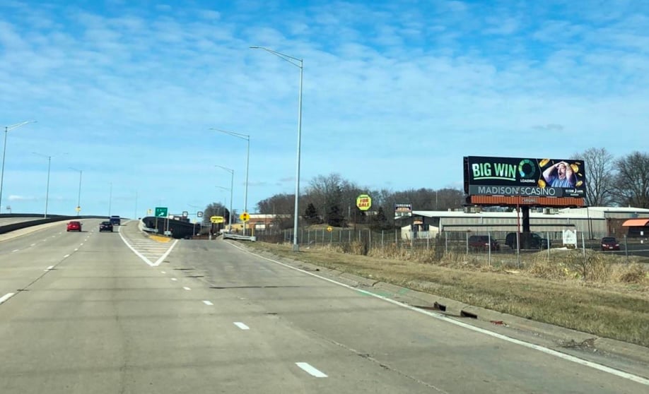 Location photo for S Stoughton Rd near Dempsey at Overpass (Madison)