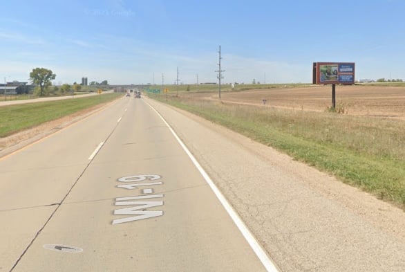 Location photo for WI-19 near 4134 Hanover Dr (DeForest)