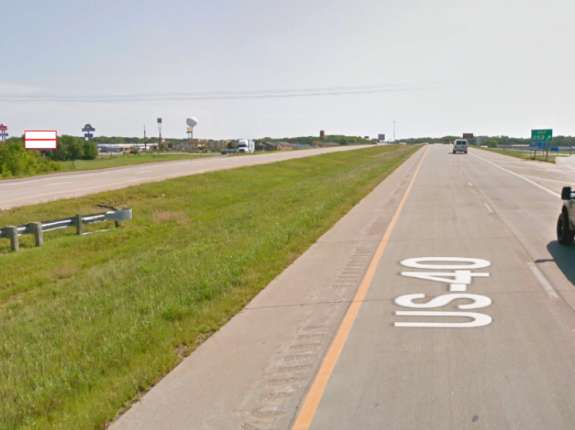 I I-70 N/S, 420 ft W/O Old Hwy 81 Highway, W/F, Top Media