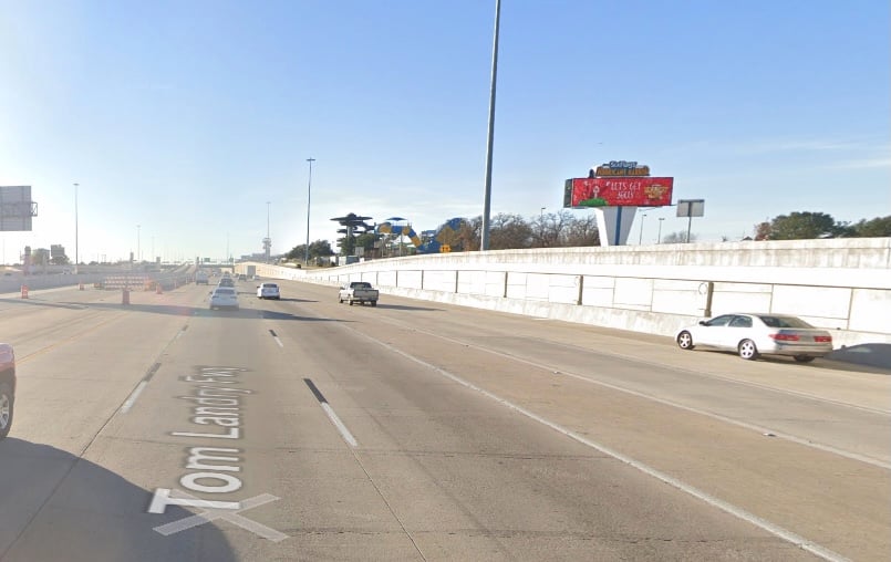 I-30 Freeway, NL, W/O Ballpark Way Media