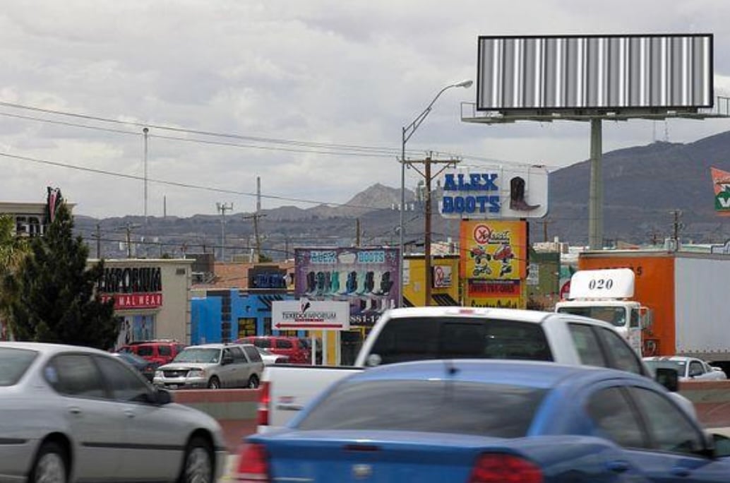 Location photo for Gtwy Blvd E near Eastside Transfer Center Bay A, Mission Valley (El Paso)