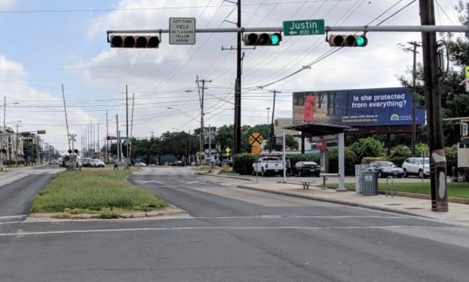 Location photo for N Lamar Blvd near Crestview Station (NB), Highland (Austin)