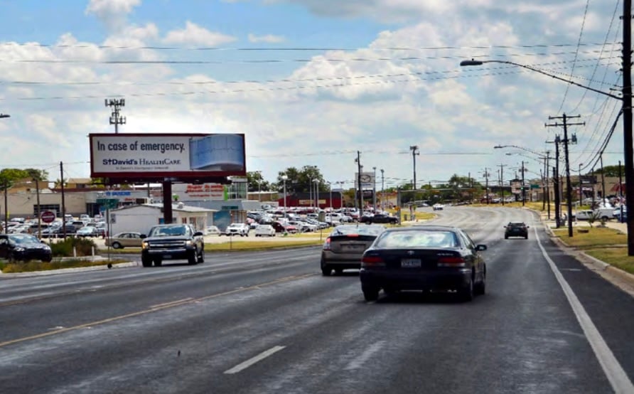 Location photo for Burnet Rd near Justin Station (SB), Crestview (Austin)