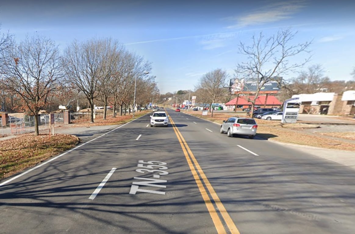 Location photo for W Center St near Greenbelt Cover Bridge (Kingsport)