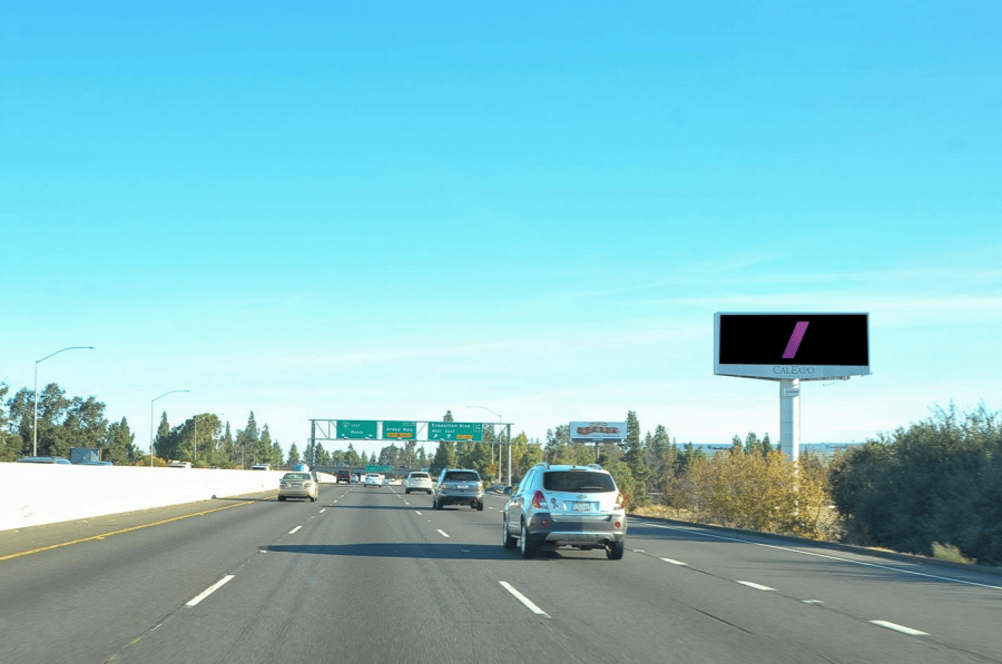 Bus. 80 (Capital City Fwy), 1100 ft S/O Exposition Blvd. E/S F/S Media