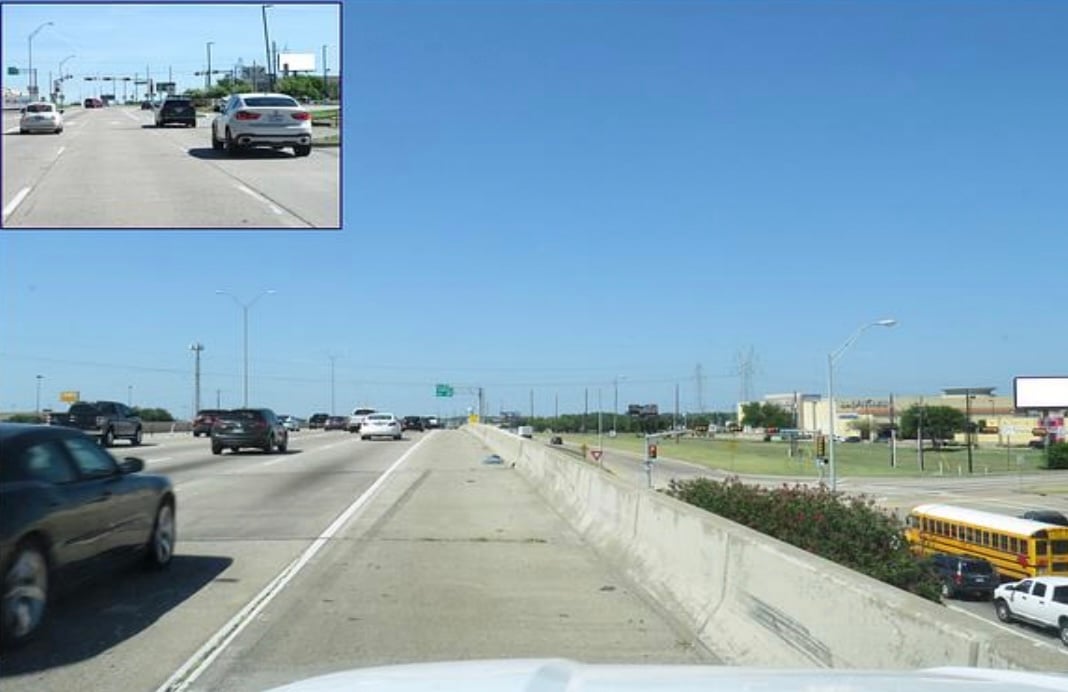 Location photo for E Spring Creek Pkwy near Spring Creek at US 75 E MB (Plano)