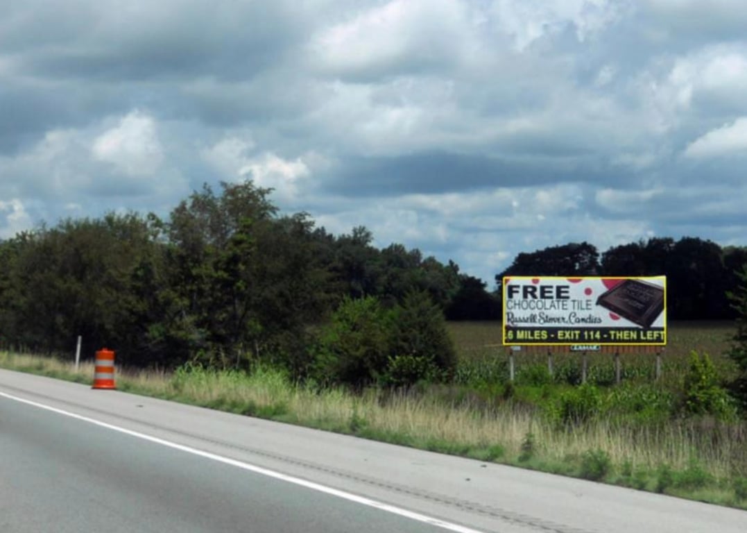 Billboard near Bonnaroo