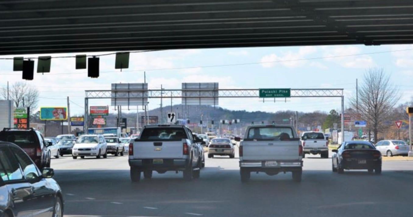 Location photo for University Dr NW near Northwood Plaza Shopping Center (Huntsville)