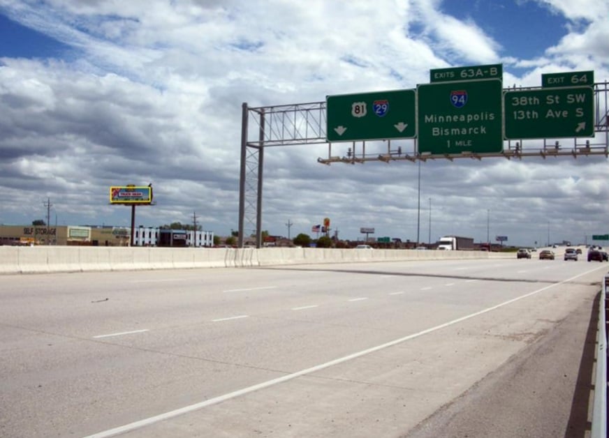 I-29 2730' N/O MM 64 ES F/N Media