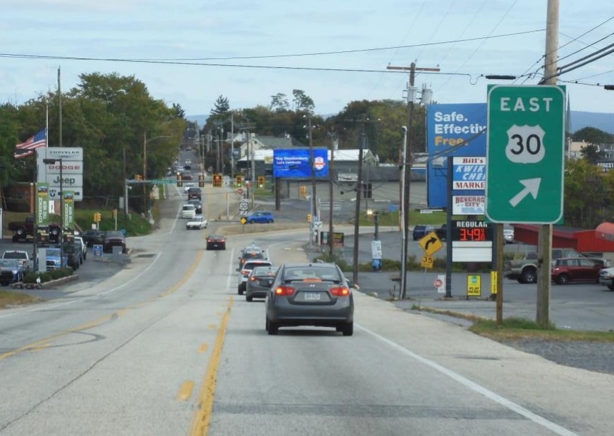 Location photo for Lincoln Way W near West Washington Street Playground (Chambersburg)