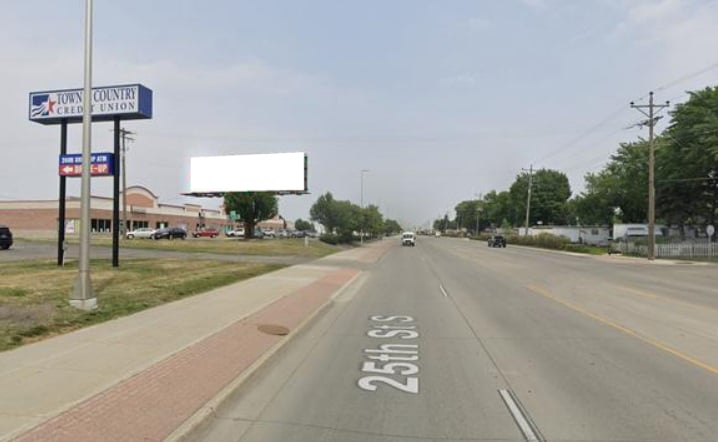 25th St. S & 8th Ave Next to Town & Country Credit Union Media