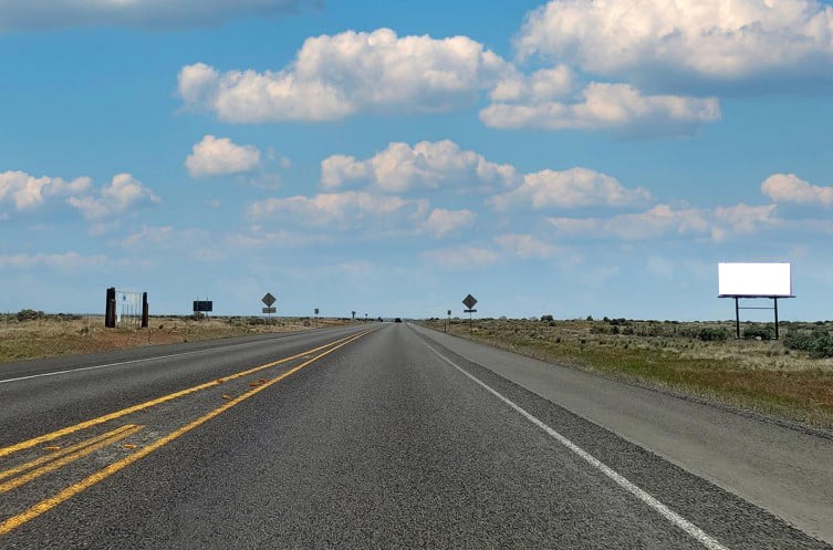 Billboard near Watershed Festival