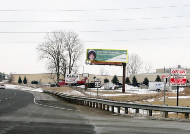 US 30 .25 MI E/O COLUMBIA CITY Media