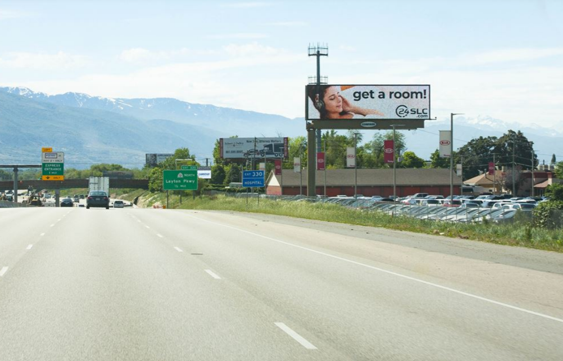 WS I-15 @ Layton 0.5 Mile S/O of Hill Field Rd. NF RR Media