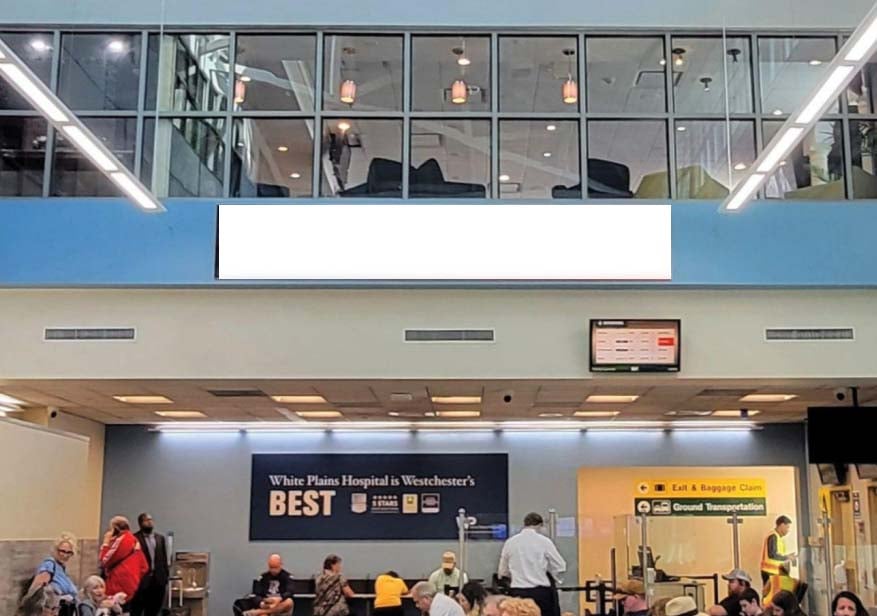 Departure Lounge - 2 Tension Fabric Displays