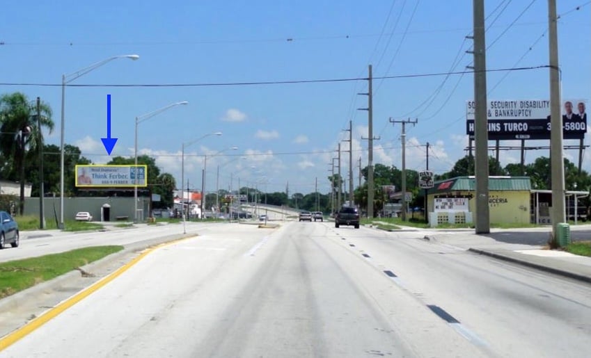 Billboard near Okeechobee Music Festival