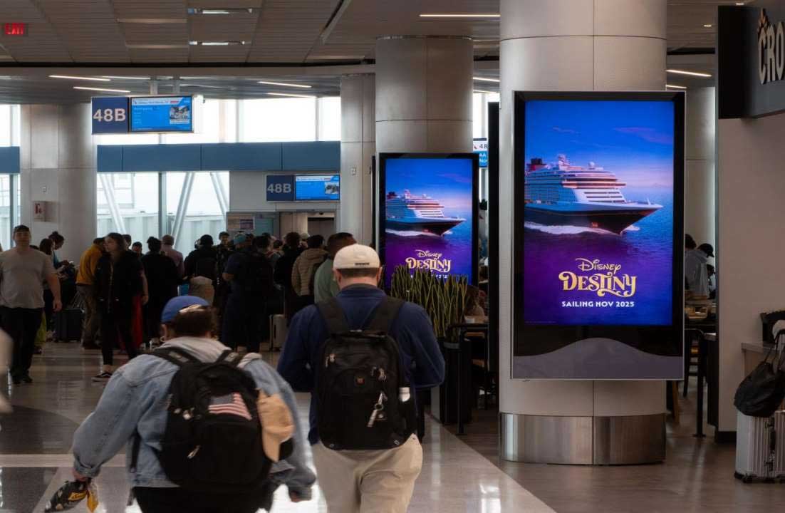 Location photo for iVisions - Terminal 4 (22 screens)