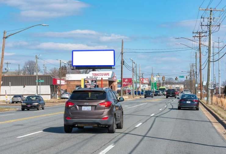 US 158 (Stratford Rd) 0.23 mi E/O Silas Creek Parkway (Exit 2) NS F/West Media