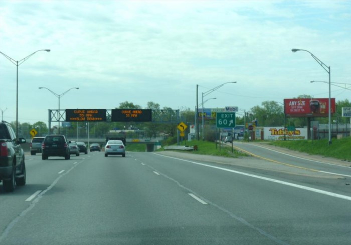 Location photo for S Chrysler Dr near 9 Mile Rd + I-75 Service D (Hazel Park)