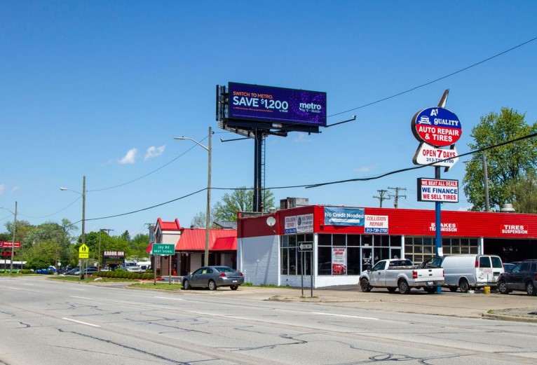 Location photo for Telegraph + Van Buren (Dearborn Heights)