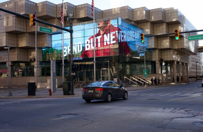 Location photo for Washington Blvd near Huntington Place, Downtown Detroit (Detroit)