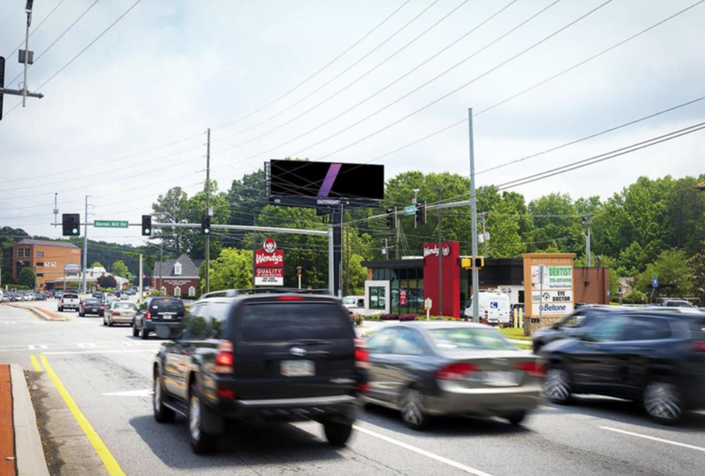 Roswell Rd(Ga 120) E/O Robinson Rd S/S F/W Media